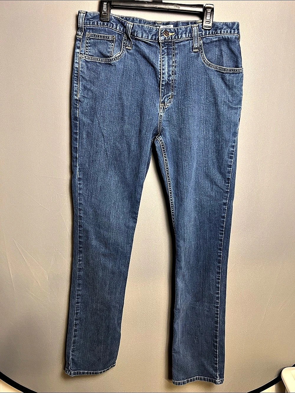 Carhartt Straight Fit Denim Jeans Men's Blue Waist 36x36